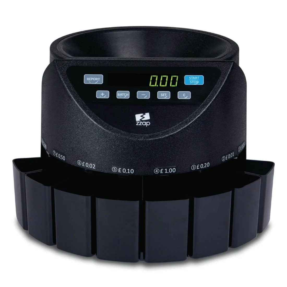 ZZap CS20 GBP Coin Counter & Sorter 220 coins/min GBP