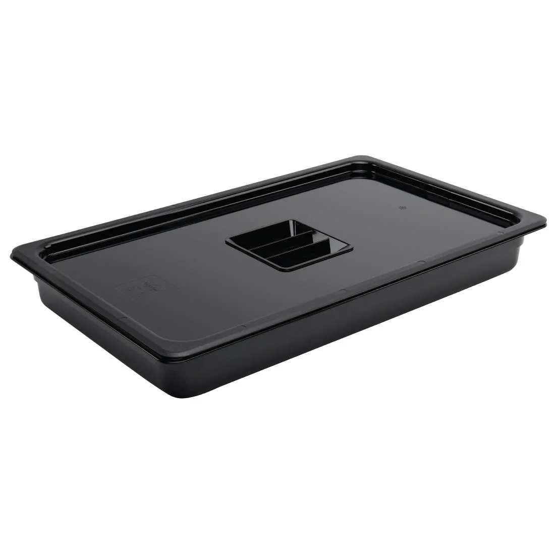 Vogue ABS Gastronorm Tray Black GN 1/1 65mm