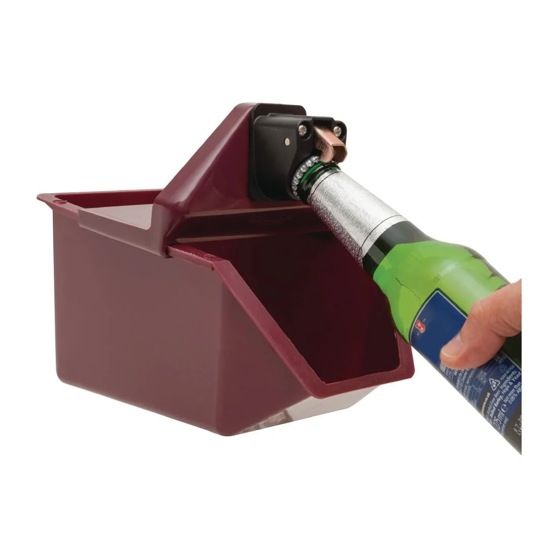 Beaumont Under Counter Bottle Opener with Catcher - Image 2