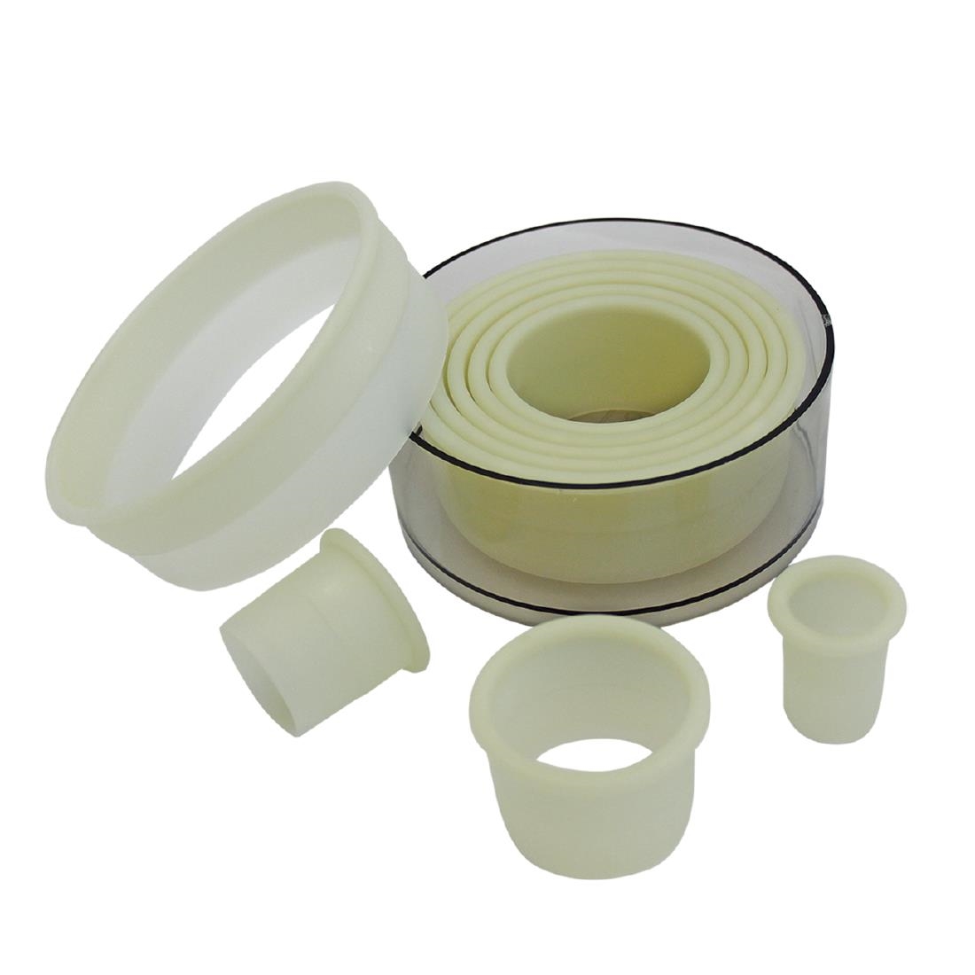 Schneider Plain Round Pastry Cutters Set of 9