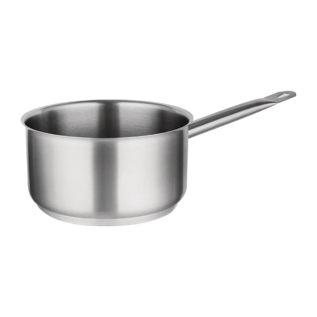 Vogue Stainless Steel Saucepan with Lid 24cm