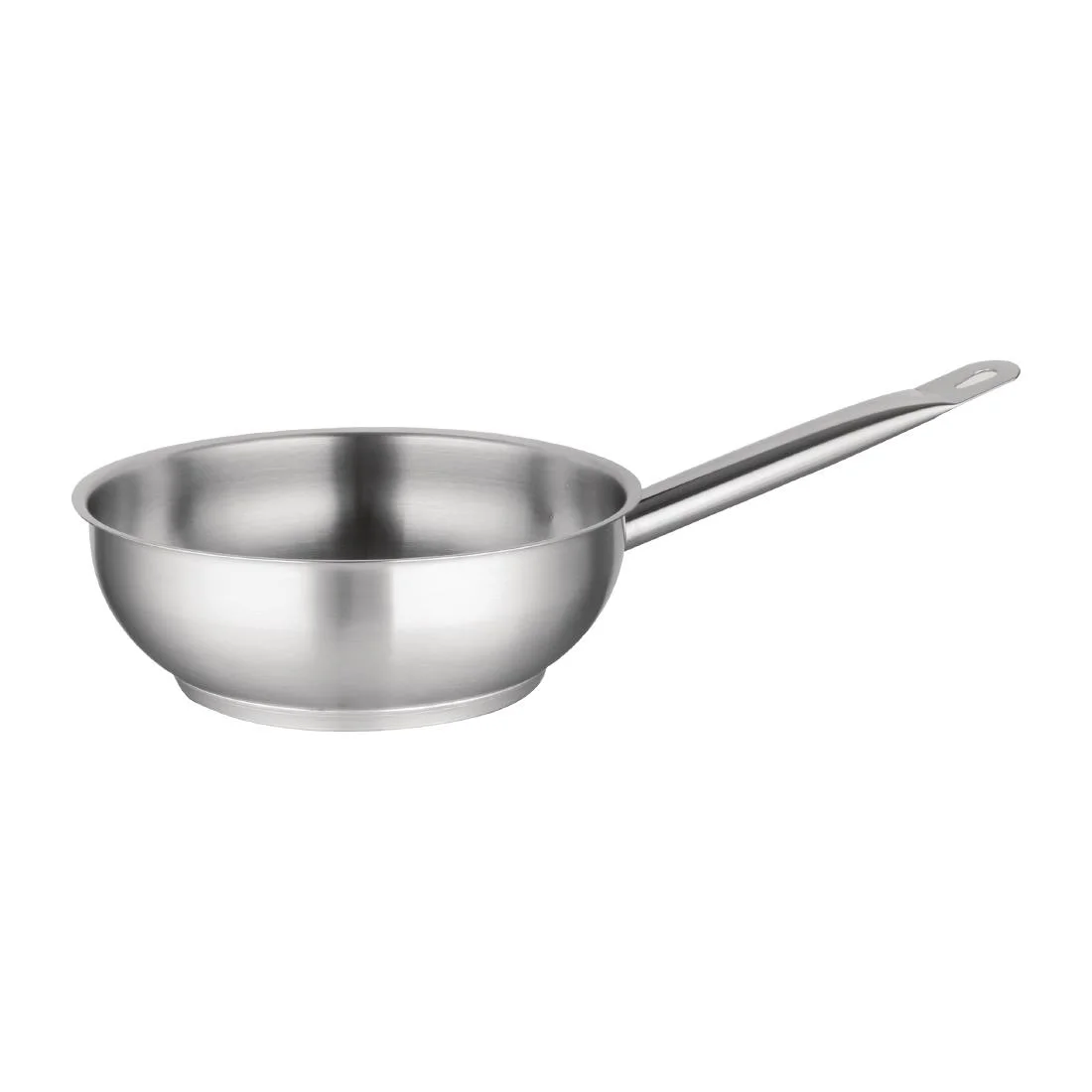 Vogue Stainless Steel Saute Pan 240mm - Image 1