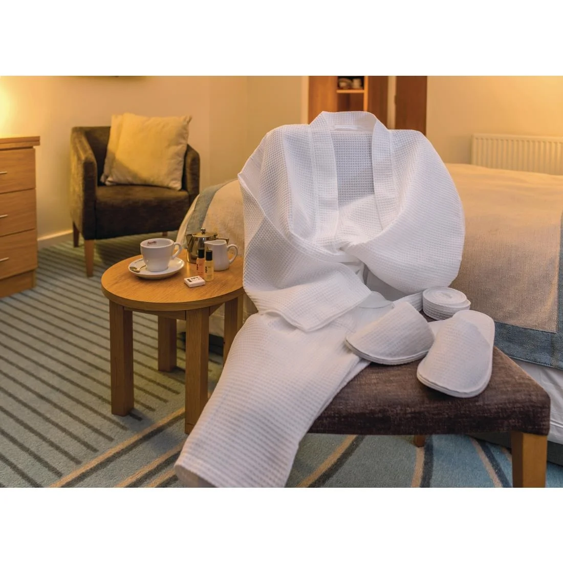 Mitre Essentials Honeycomb Bathrobes - Image 2