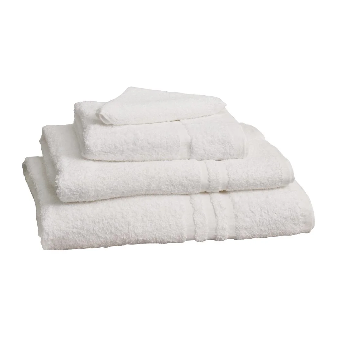 Mitre Essentials Capri Bath Sheet White - Image 2