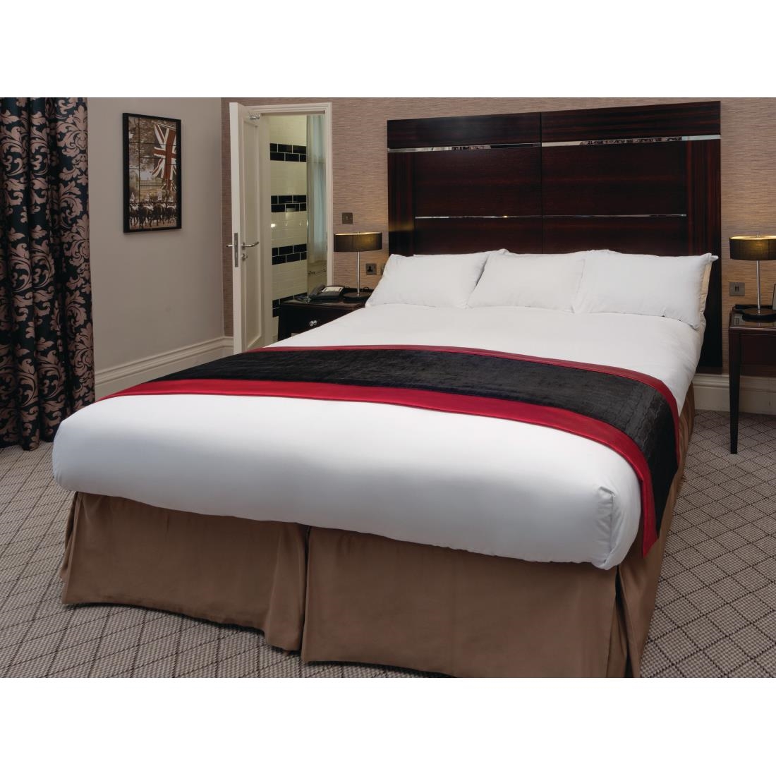 Mitre Comfort Egyptian Fitted Sheet Double