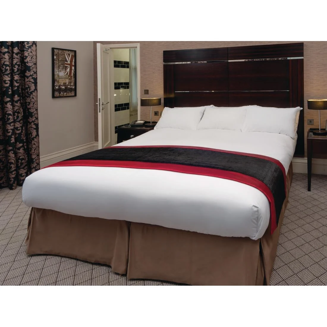 Mitre Comfort Egyptian Flat Sheet Double