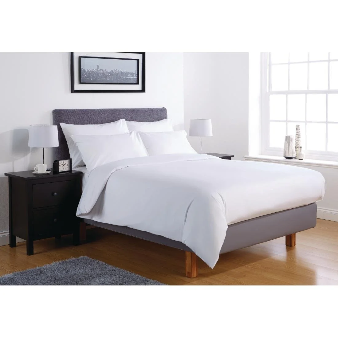 Mitre Comfort Percale Pillowcase White - Image 2