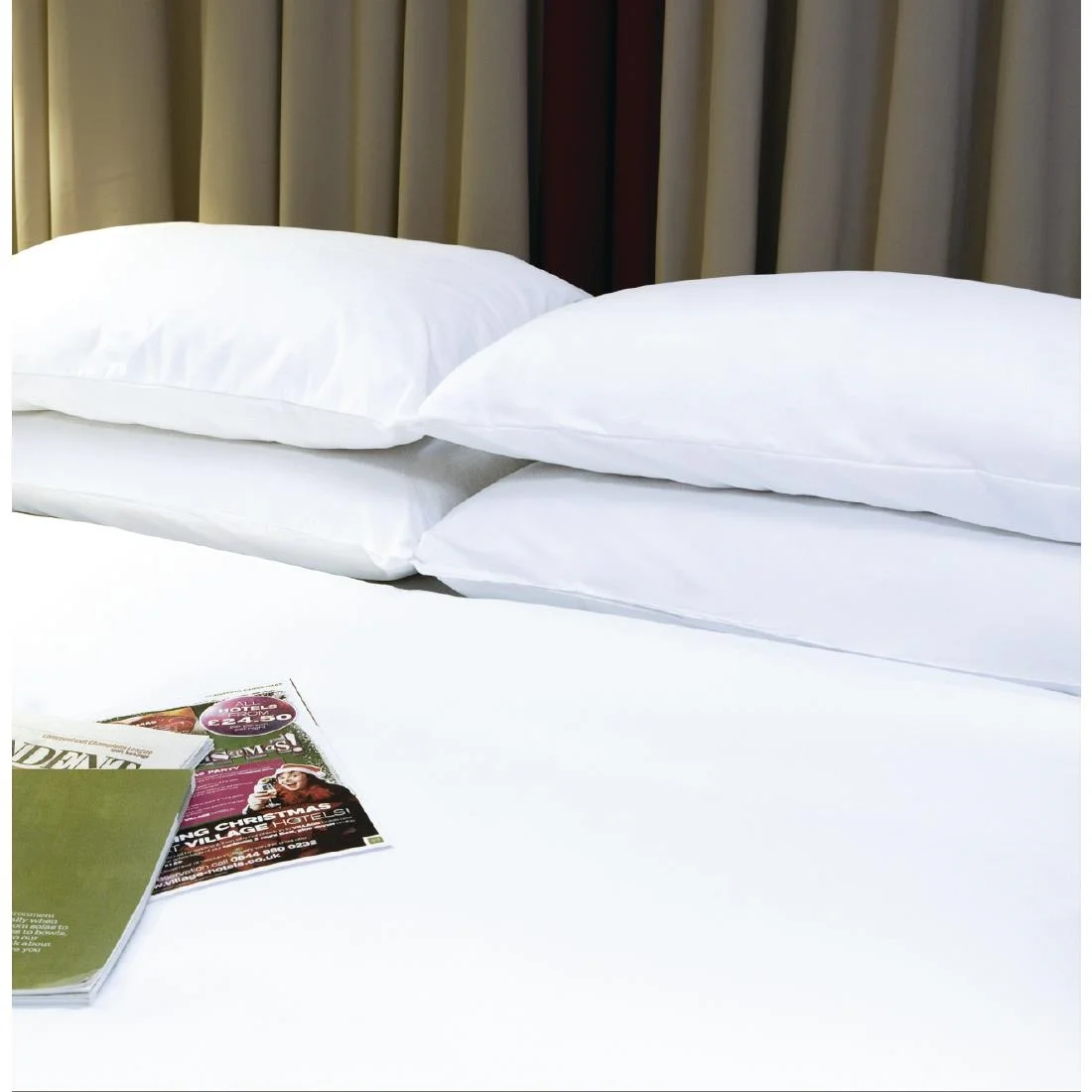 Mitre Comfort Percale Duvet Cover White Single - Image 4