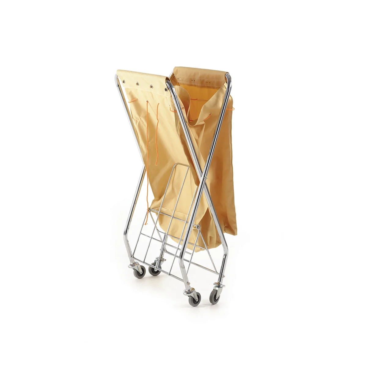 2Work Mobile Folding Laundry Trolley 685 x 590 x 1030mm 2W10764 - Image 1