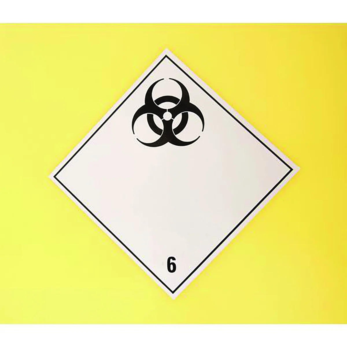 2Work Wheelie Bin Clinical Waste 660 Litre 4 Wheeled Lockable Yellow 2W10896 - Image 4