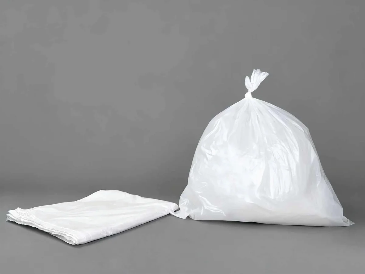 2Work Swing Bin Liner White (Pack of 80) 2W50018 - Image 2