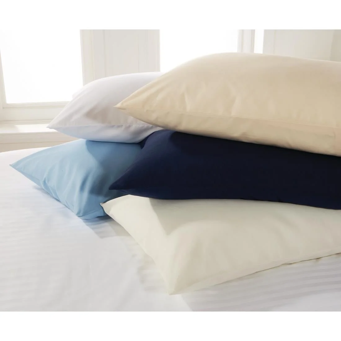 Mitre Essentials Temir Flat Sheet Navy - Image 2