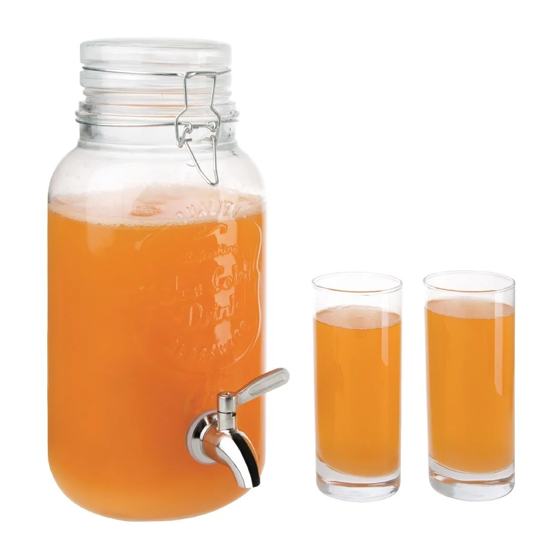 Olympia Clip-Top Drinks Dispenser With Indenting - Image 2