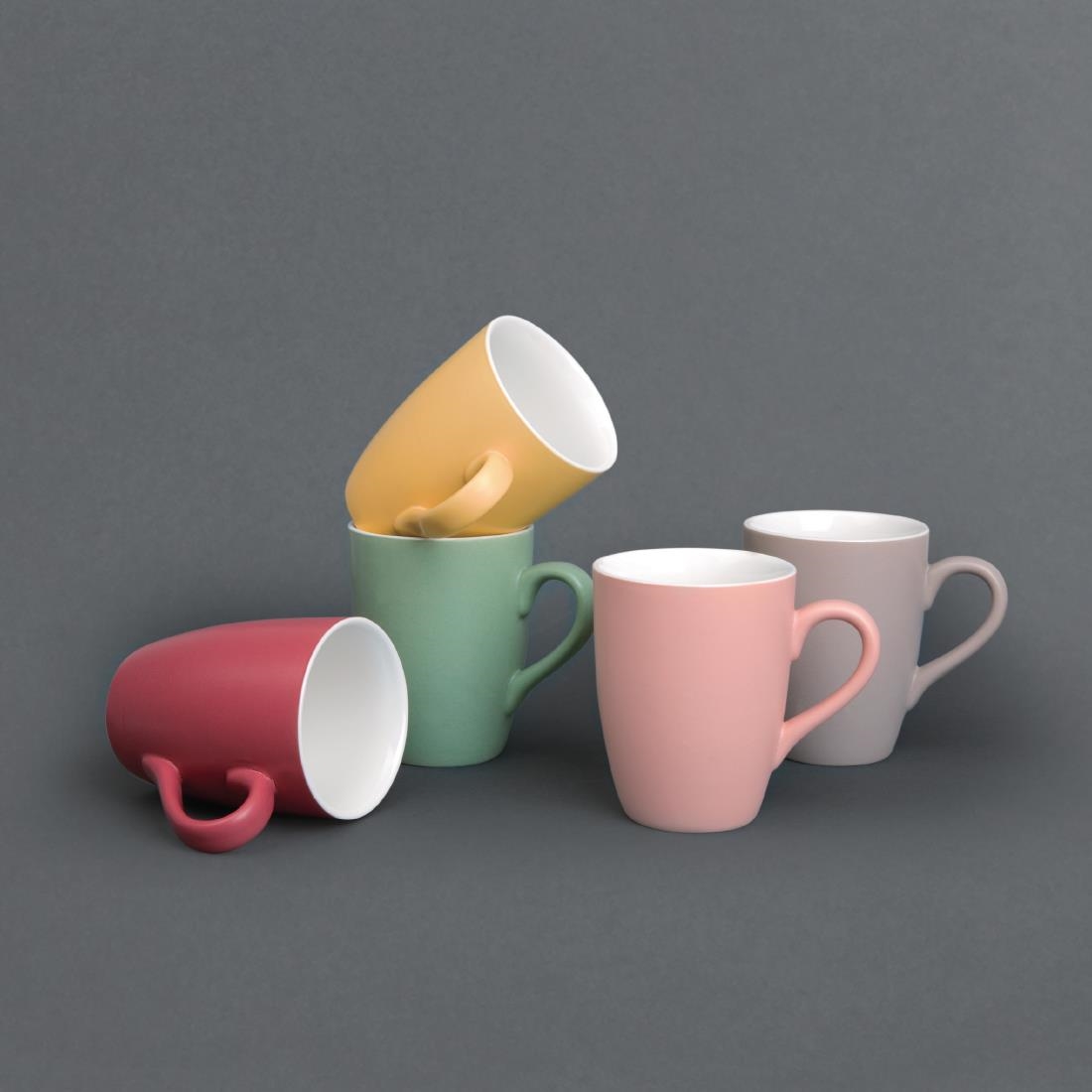 Olympia Matt Pastel Mug Yellow 320ml