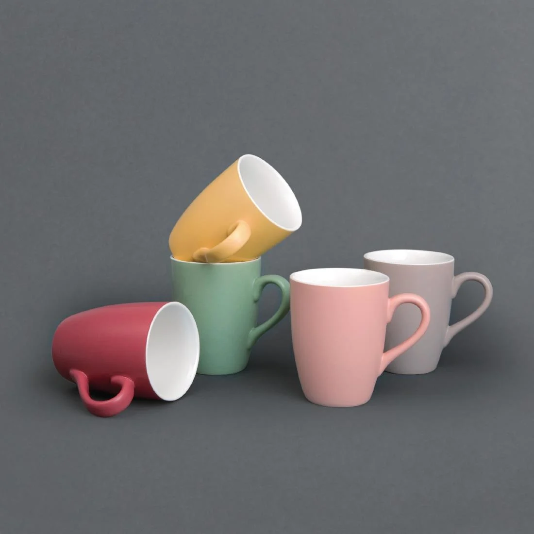 Olympia Matt Pastel Mug Green 320ml