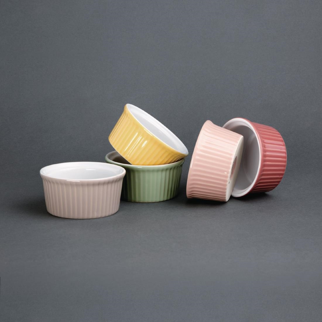 Olympia Pastel Ramekin Grey 145ml