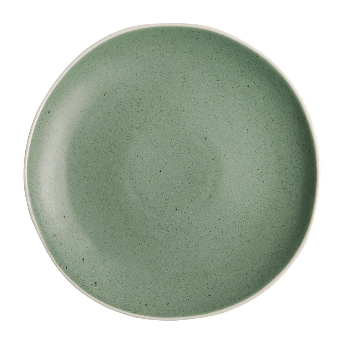 Olympia Chia Plates Green 270mm (6 Pack)