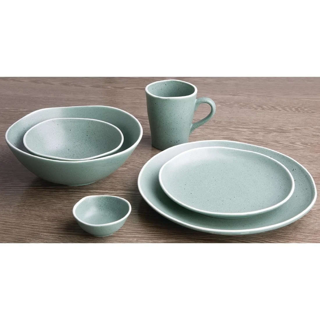 Olympia Chia Plates Green 270mm (6 Pack) - Image 3