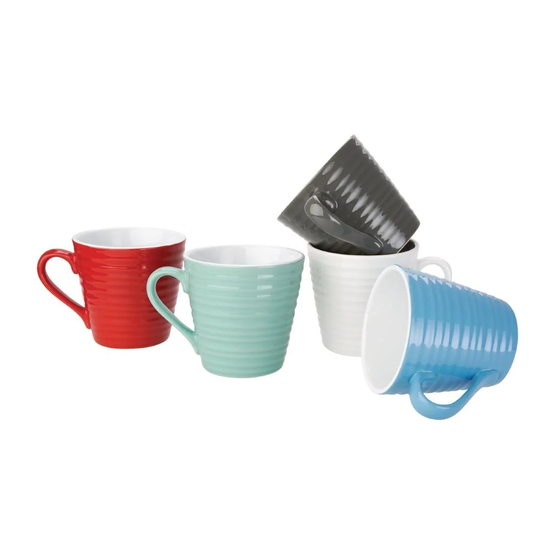 Olympia Cafe Aroma Mugs White 340ml (6 Pack) - Image 3