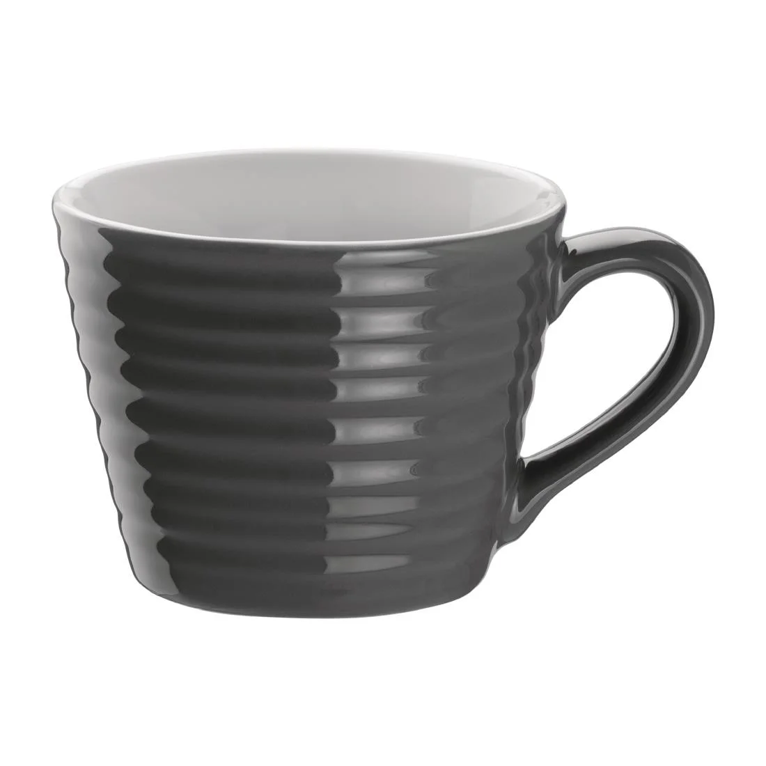 Olympia Cafe Aroma Mugs Charcoal 230ml (6 Pack)