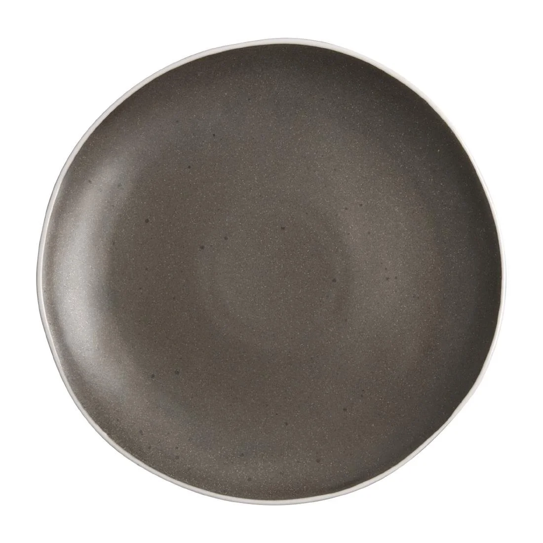 Olympia Chia Plates Charcoal 270mm (6 Pack)