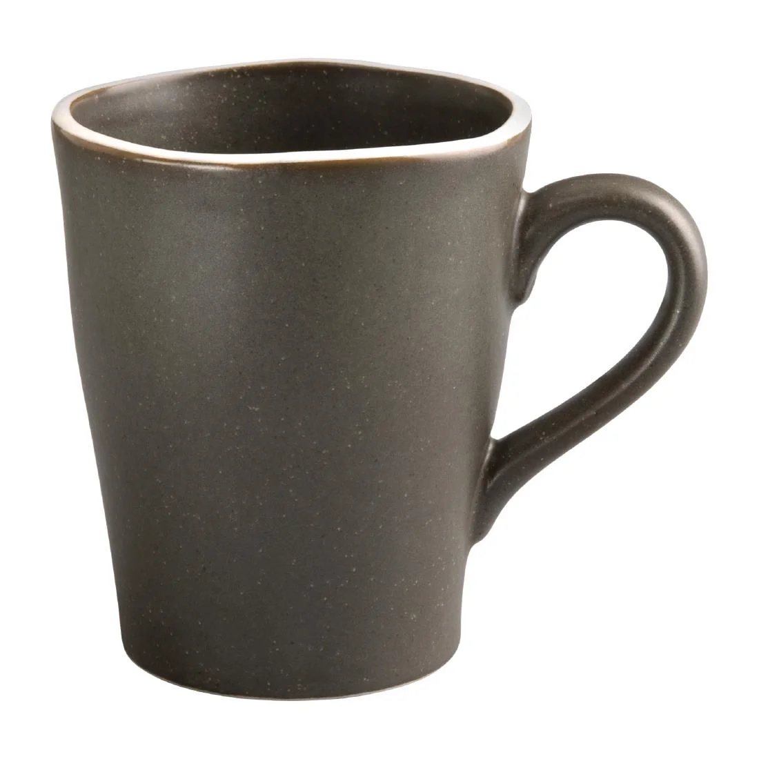 Olympia Chia Mugs Charcoal 340ml (6 Pack)