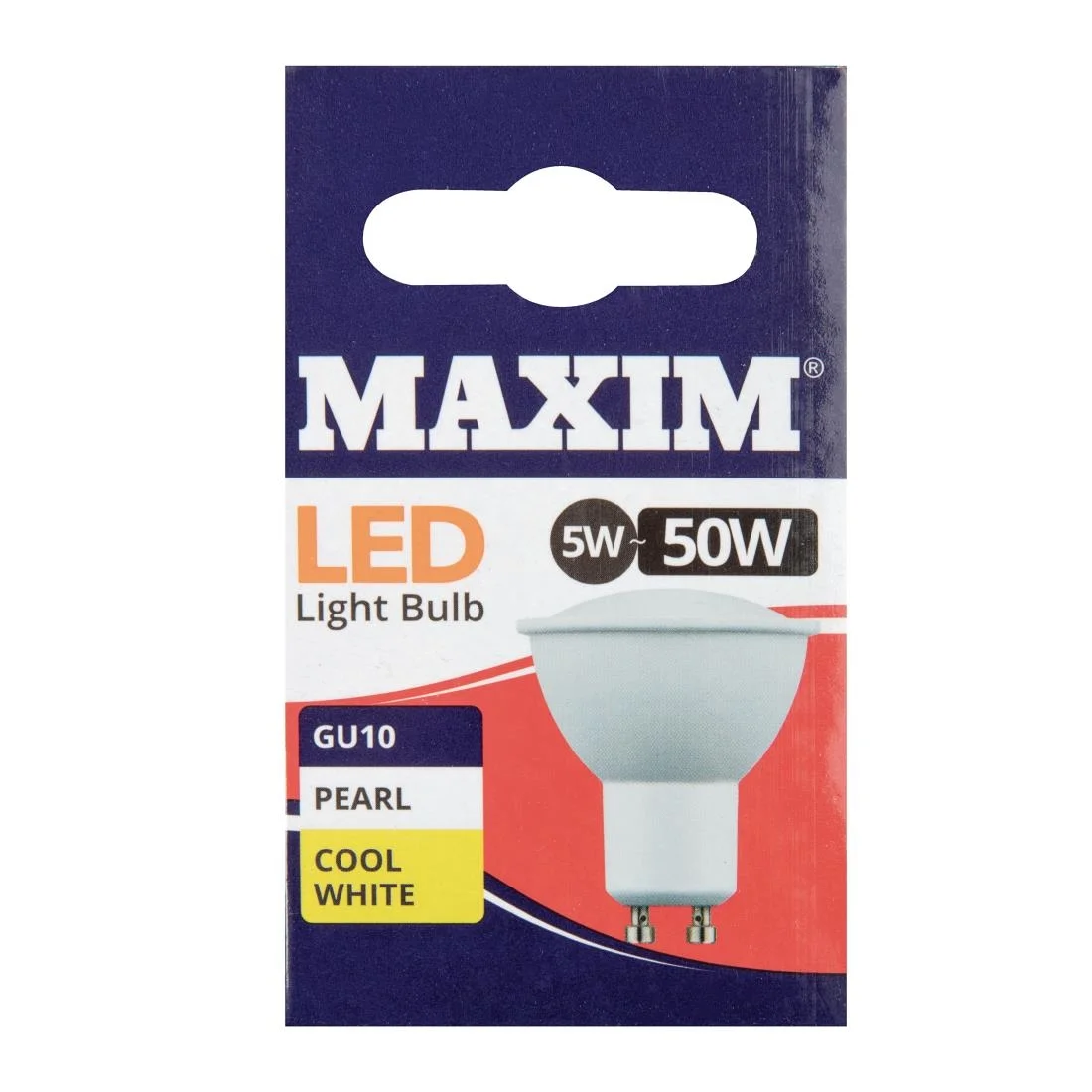 Status Maxim LED GU10 Pearl Cool White 5W (10 Pack) - Image 2