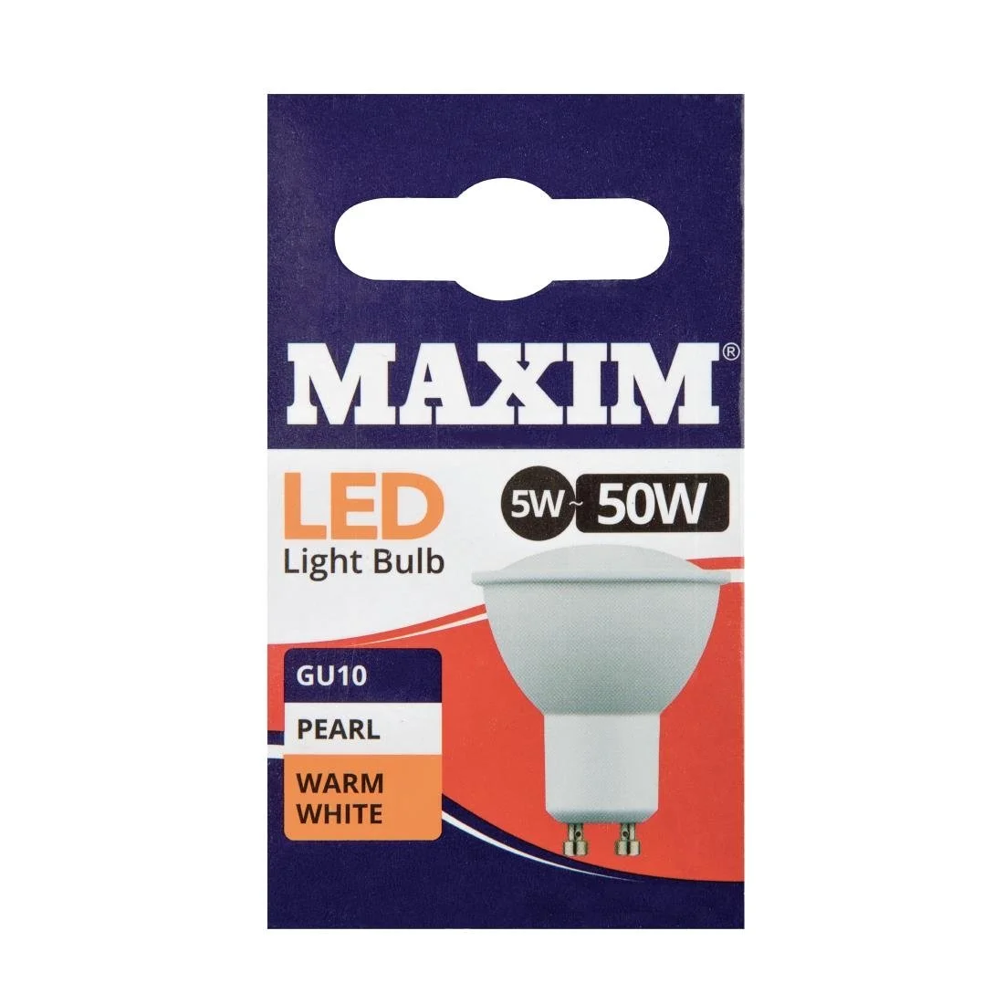 Status Maxim LED GU10 Pearl Warm White 5W (10 Pack) - Image 2