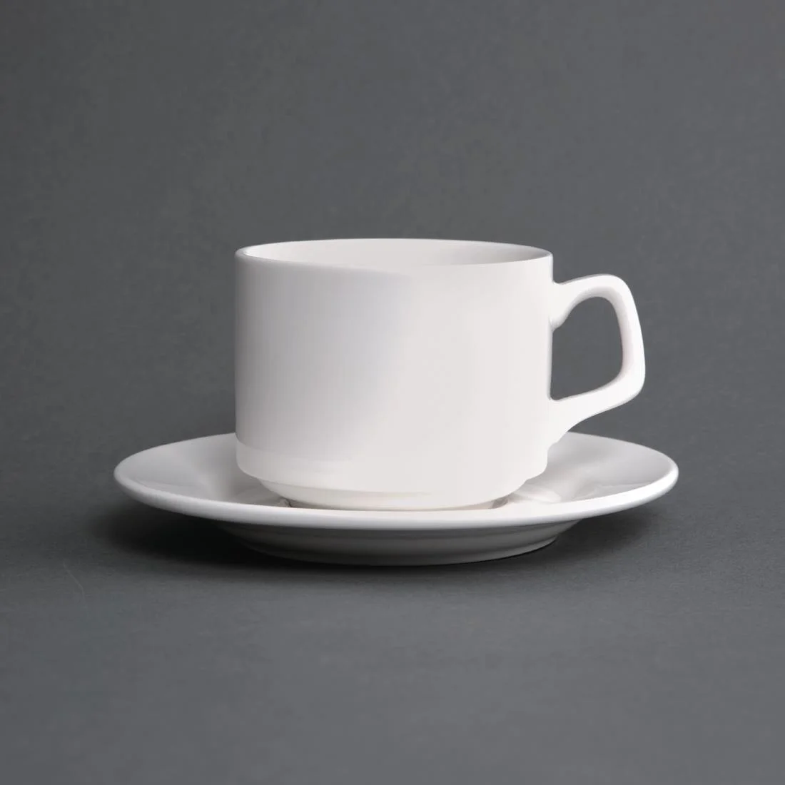 Lumina Fine China Stacking Cup 200ml - Image 3