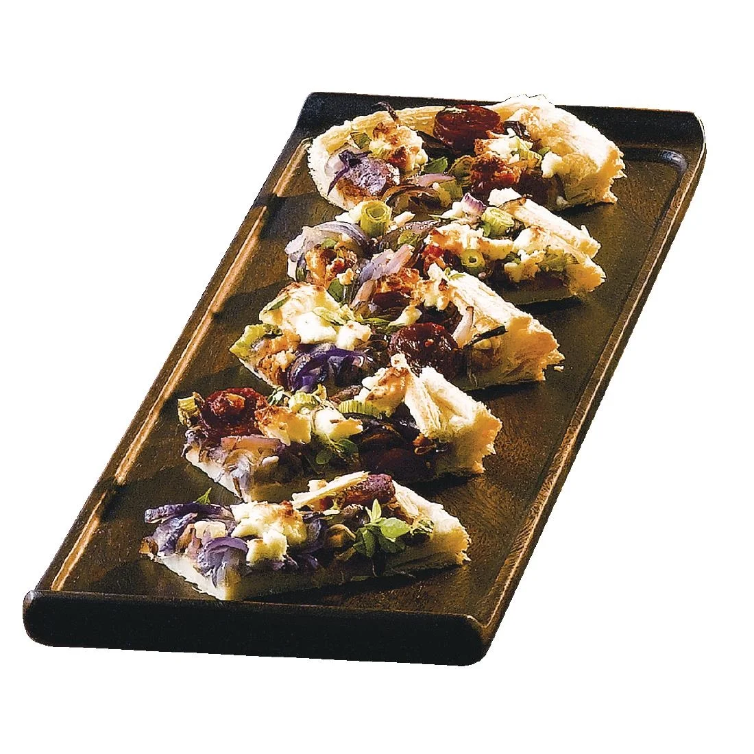 Churchill Alchemy Wooden Solid Wood Tray 580 x 200mm - Image 2