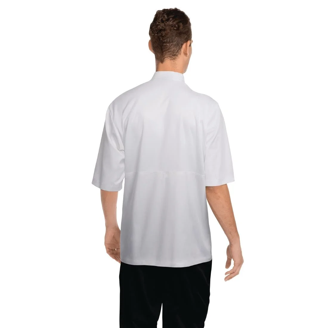 Chef Works Montreal Cool Vent Unisex Chefs Jacket White - Image 3