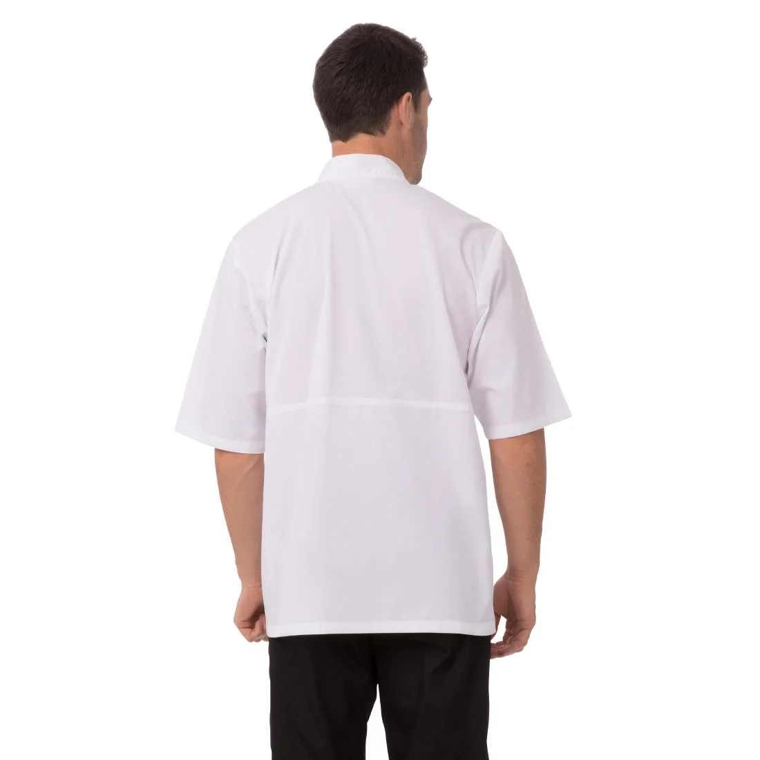 Chef Works Montreal Cool Vent Unisex Chefs Jacket White - Image 7