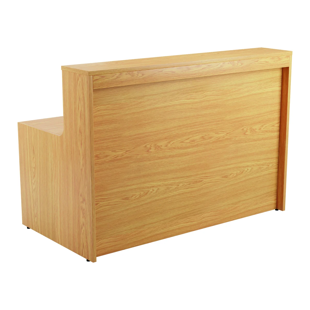 Jemini Reception Unit 1600x800x740mm Nova Oak KF816319 - Image 4