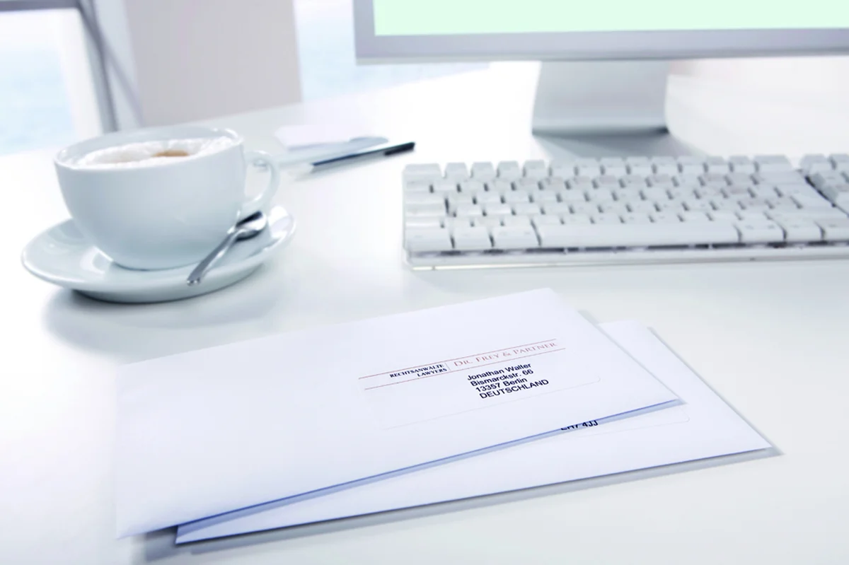 Avery Inkjet Address Labels QuickDRY 99.1x33.9mm 16 Per Sheet White (Pack of 1600) J8162-100 - Image 4