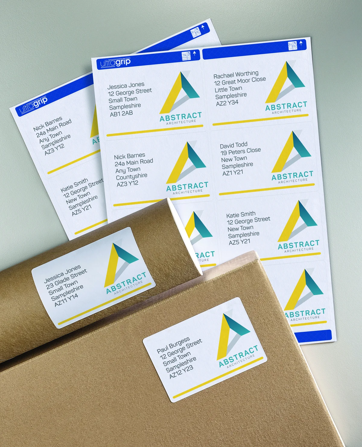 Avery Ultragrip Laser Labels 139x99.1mm White (Pack of 400) L7169-100 - Image 4