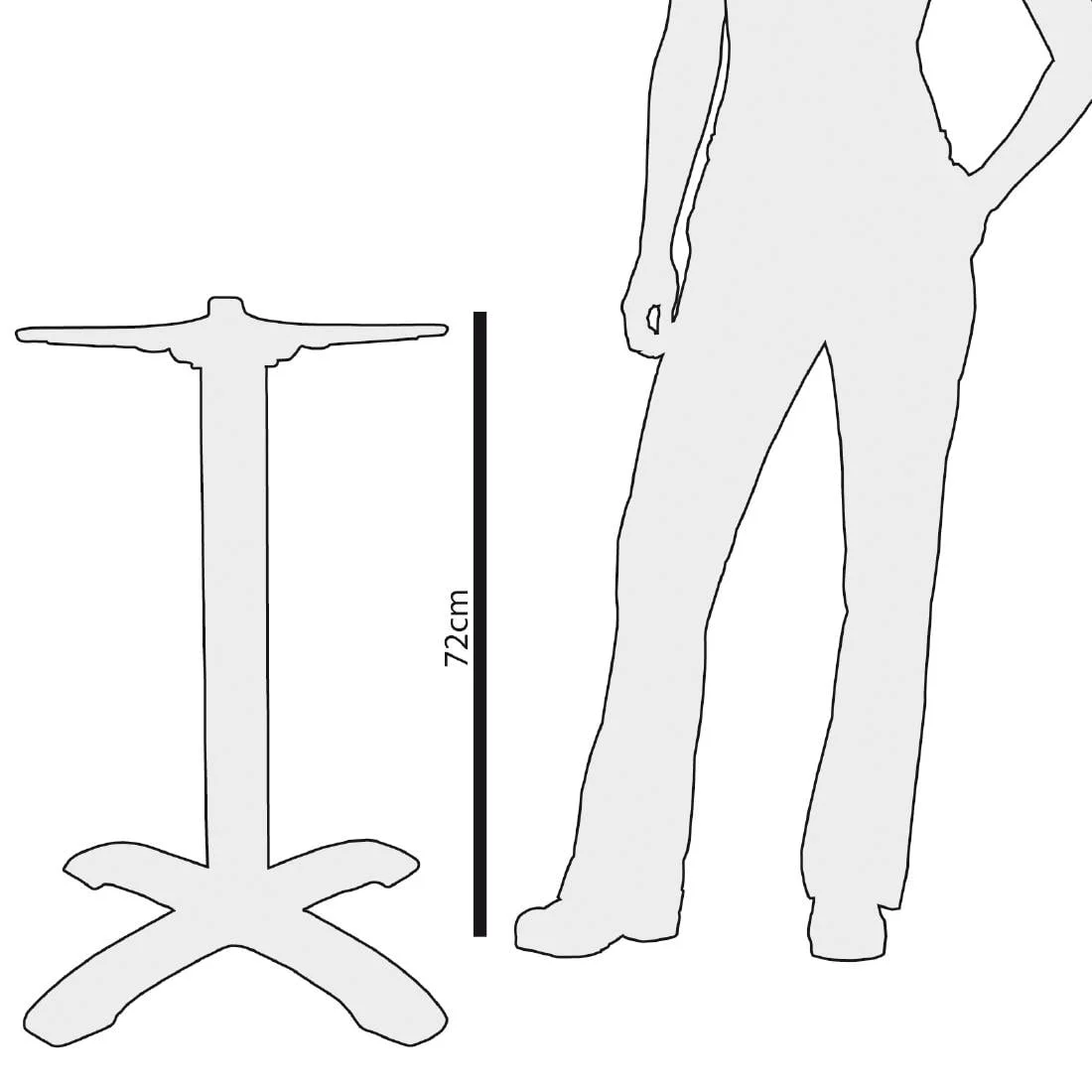 Bolero Cast Iron Table Leg Base - Image 2