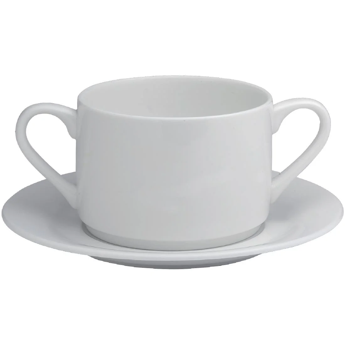 Elia Glacier Fine China Handled Soup Cups 220ml (6 Pack) - Image 4