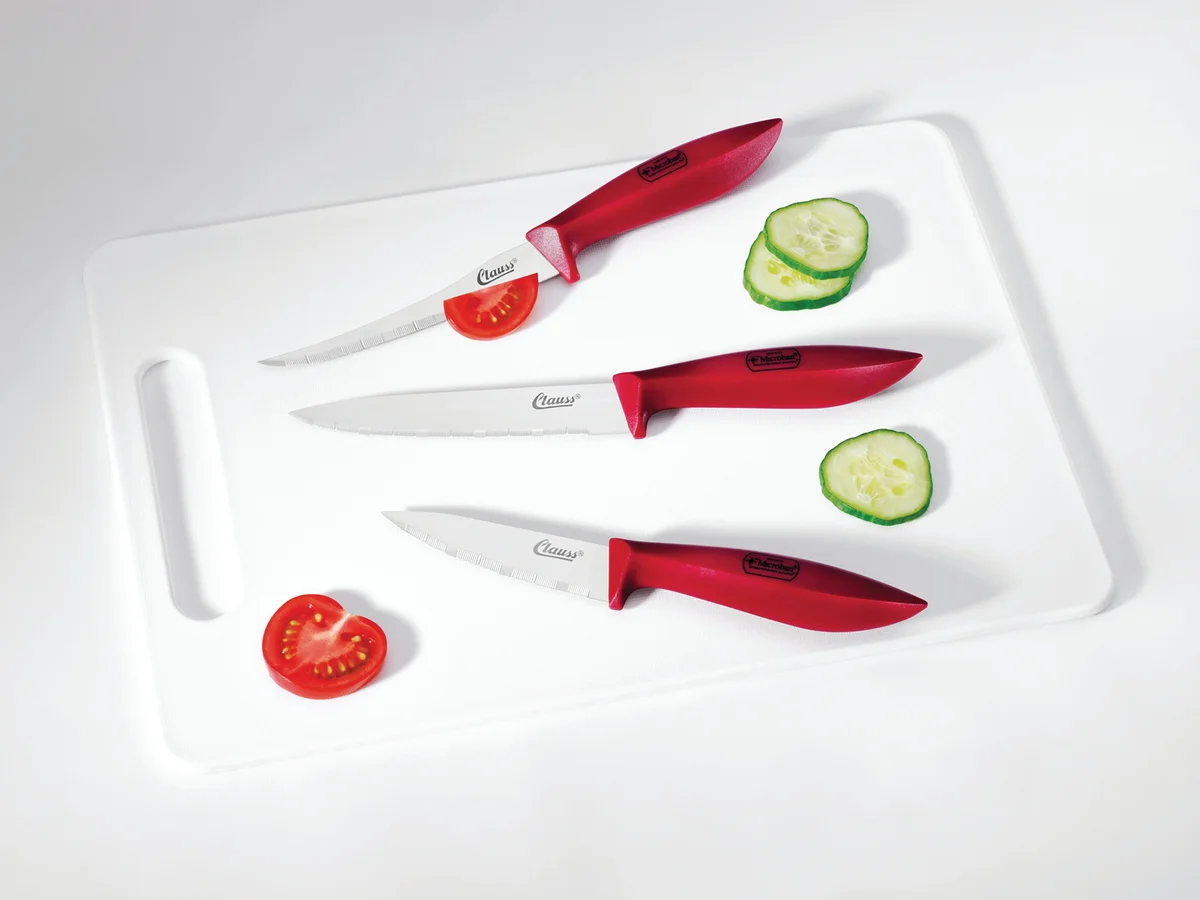 Clauss 3-Piece Paring Vegetable and Utility Kitchen Knife Set CL-80000 - Image 2
