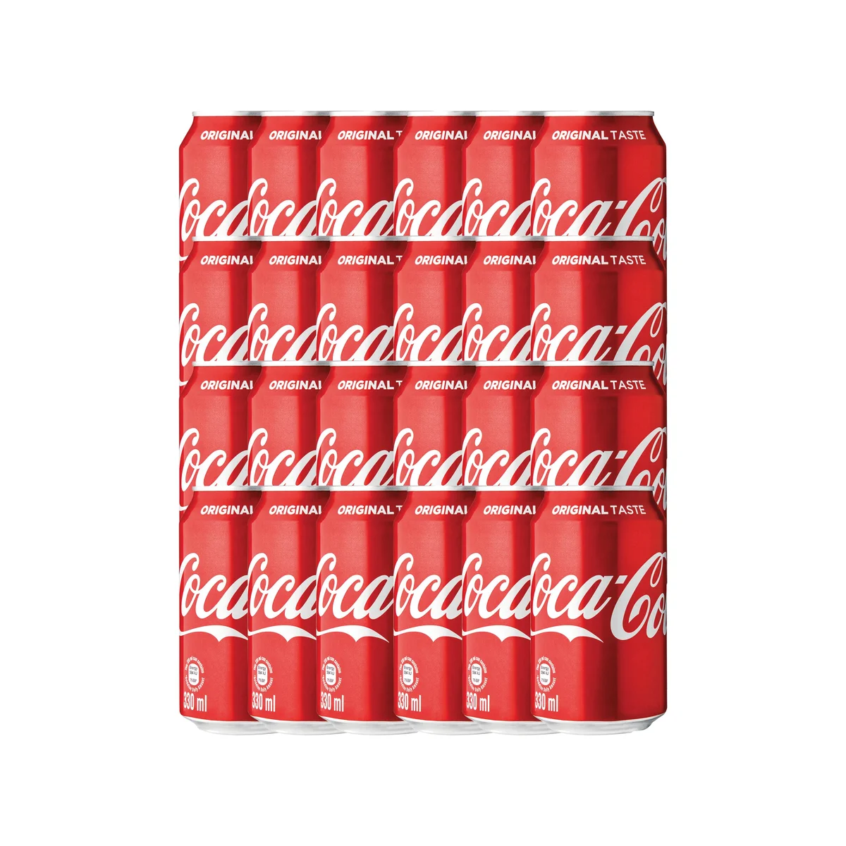 Coca-Cola Soft Drink 330ml Can (Pack of 24) 100219 - Image 2