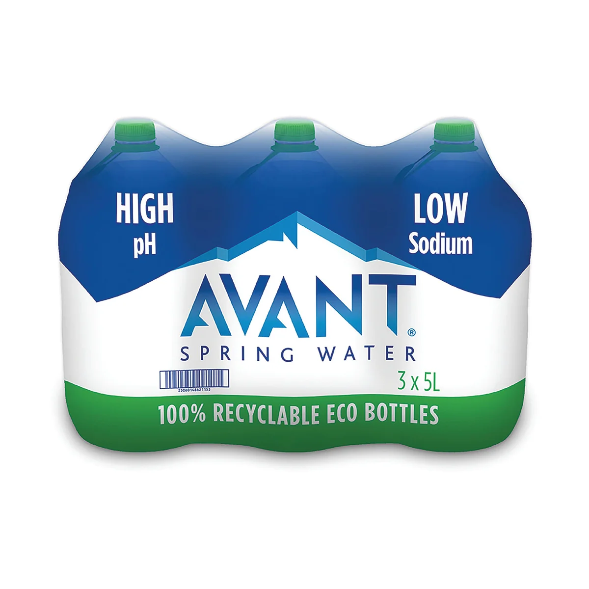Avant Natural Spring Water 5 Litre (Pack of 3) 0201060-3 - Image 2