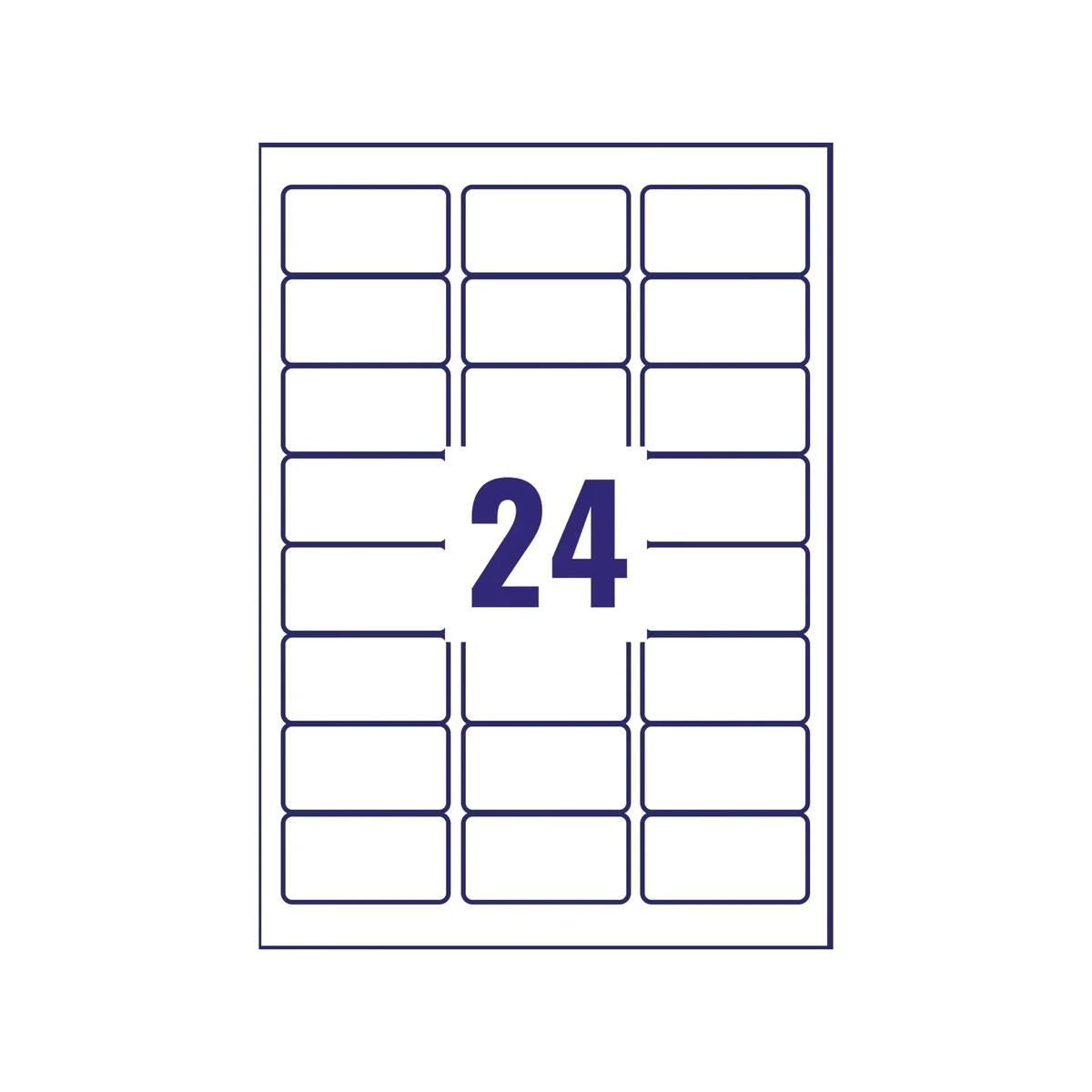 Avery Laser Label Heavy Duty 24 Per Sheet White (Pack of 480) L4773-20 - Image 3
