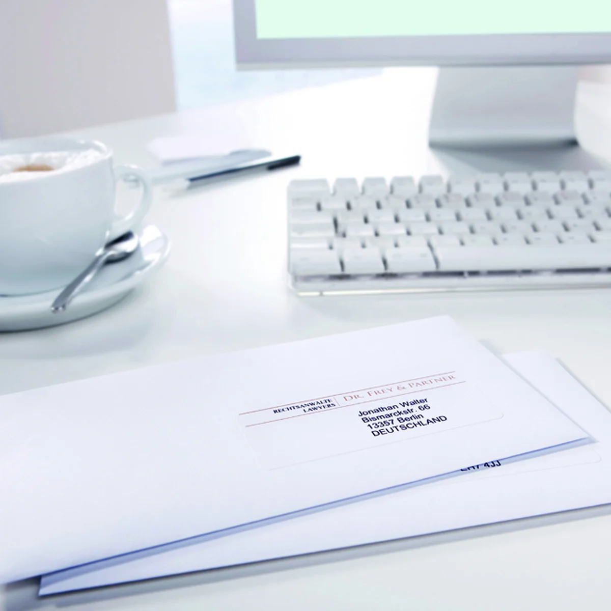 Avery Inkjet Address Labels 14 Per Sheet White (Pack of 350) J8163-25 - Image 4