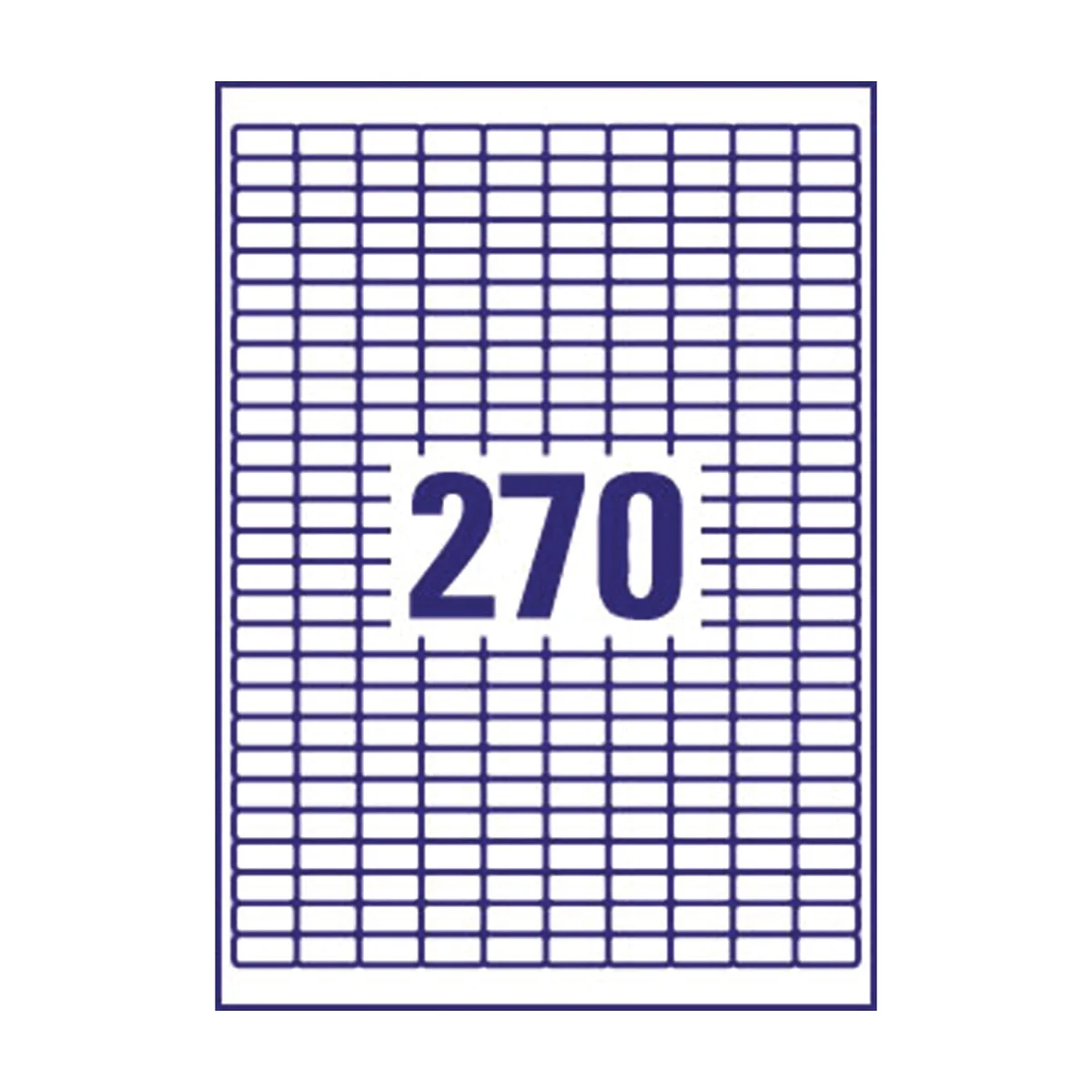 Avery Inkjet Mini Labels 270 Per Sheet White (Pack of 6750) J8659-25 - Image 3