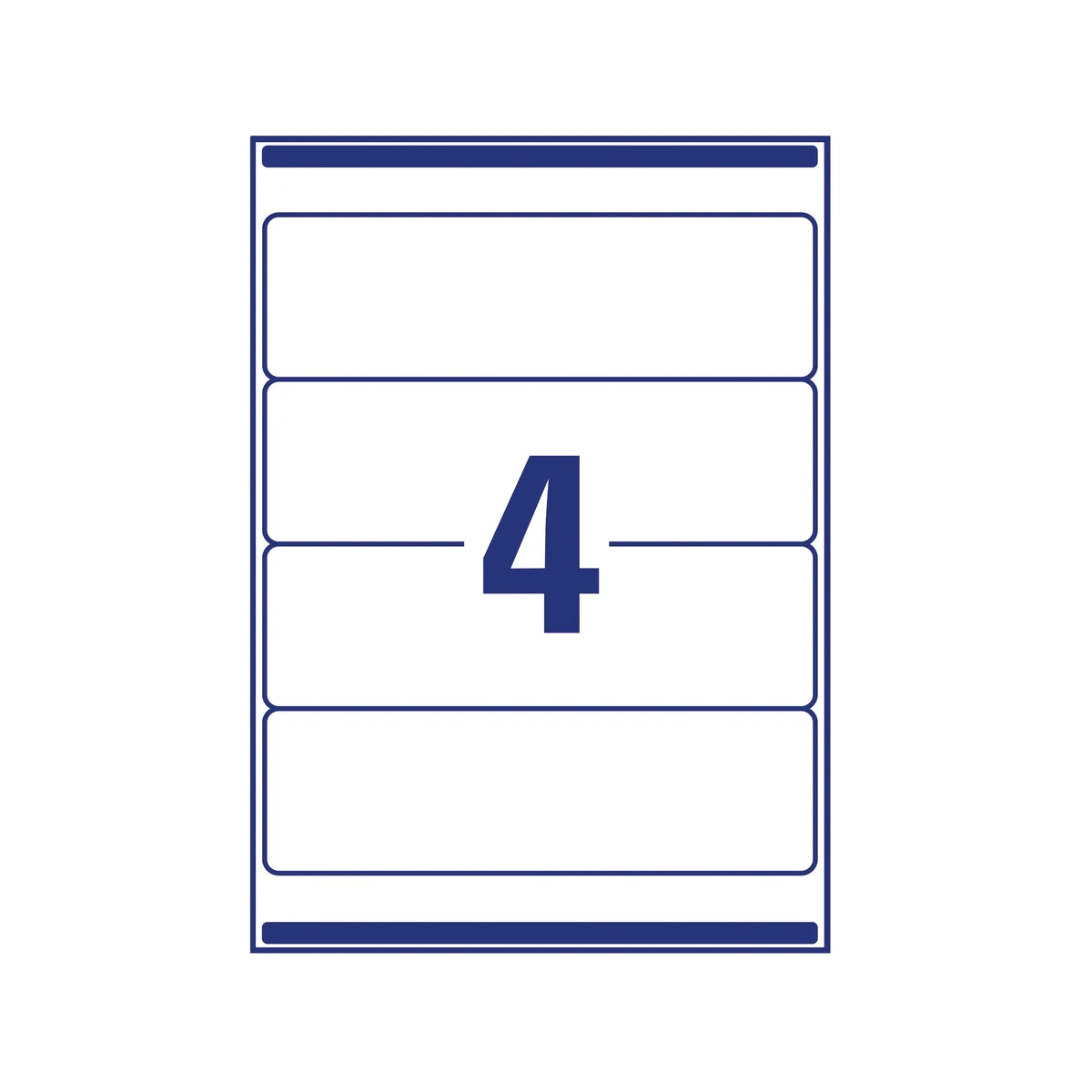 Avery Lever Arch Filing Laser Labels 200x60mm (Pack of 400) L7171-100 - Image 3