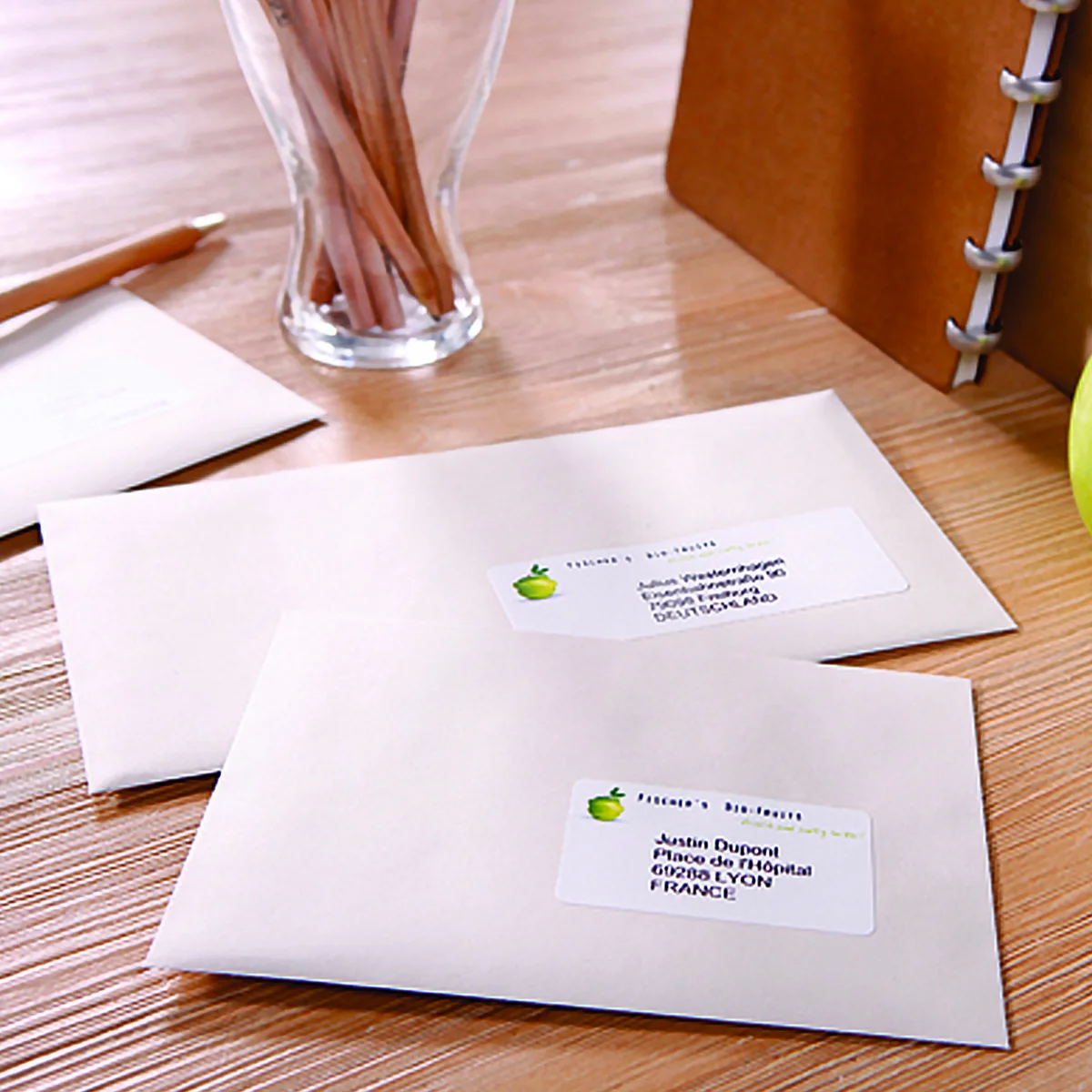 Avery Laser Labels Recycled 14 Per Sheet Wht (Pack of 1400) LR7163-100 - Image 4