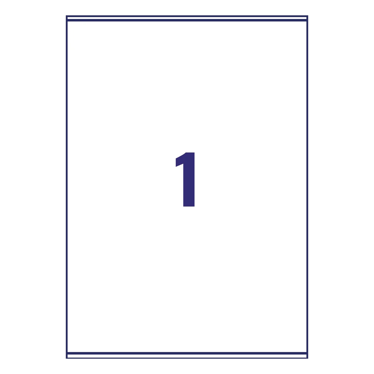 Avery Ultragrip Laser Parcel Labels 199.6 x 289.1mm 1 Per Sheet White (Pack of 500) L7167-500 - Image 2