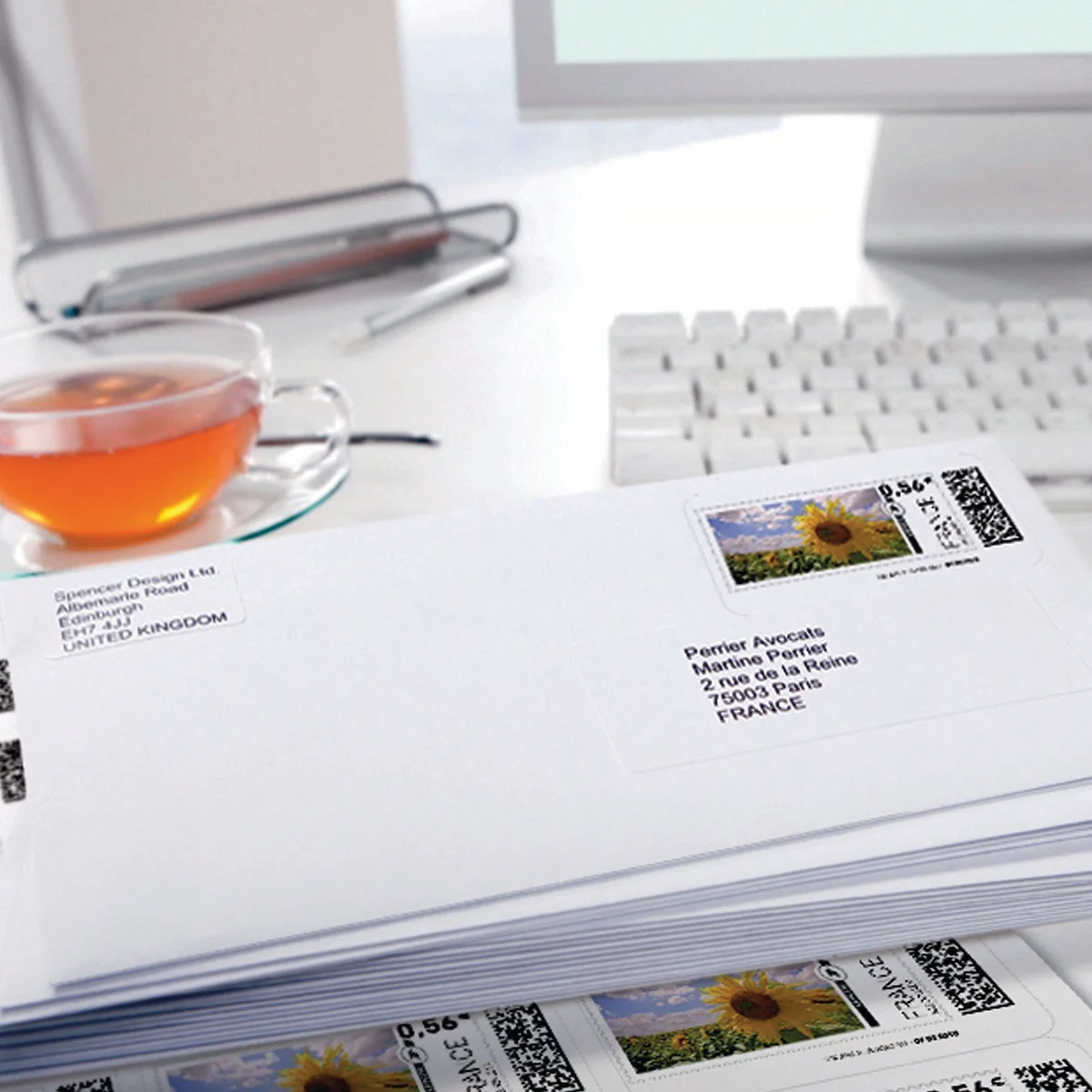 Avery Inkjet Label 63.5x46.6mm 18 Per Sheet Wht (Pack of 1800) J8161-100 - Image 3