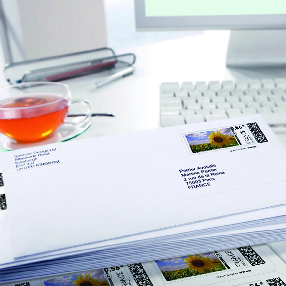 Avery Inkjet Label 63.5x46.6mm 18 Per Sheet Wht (Pack of 1800) J8161-100 - Image 4