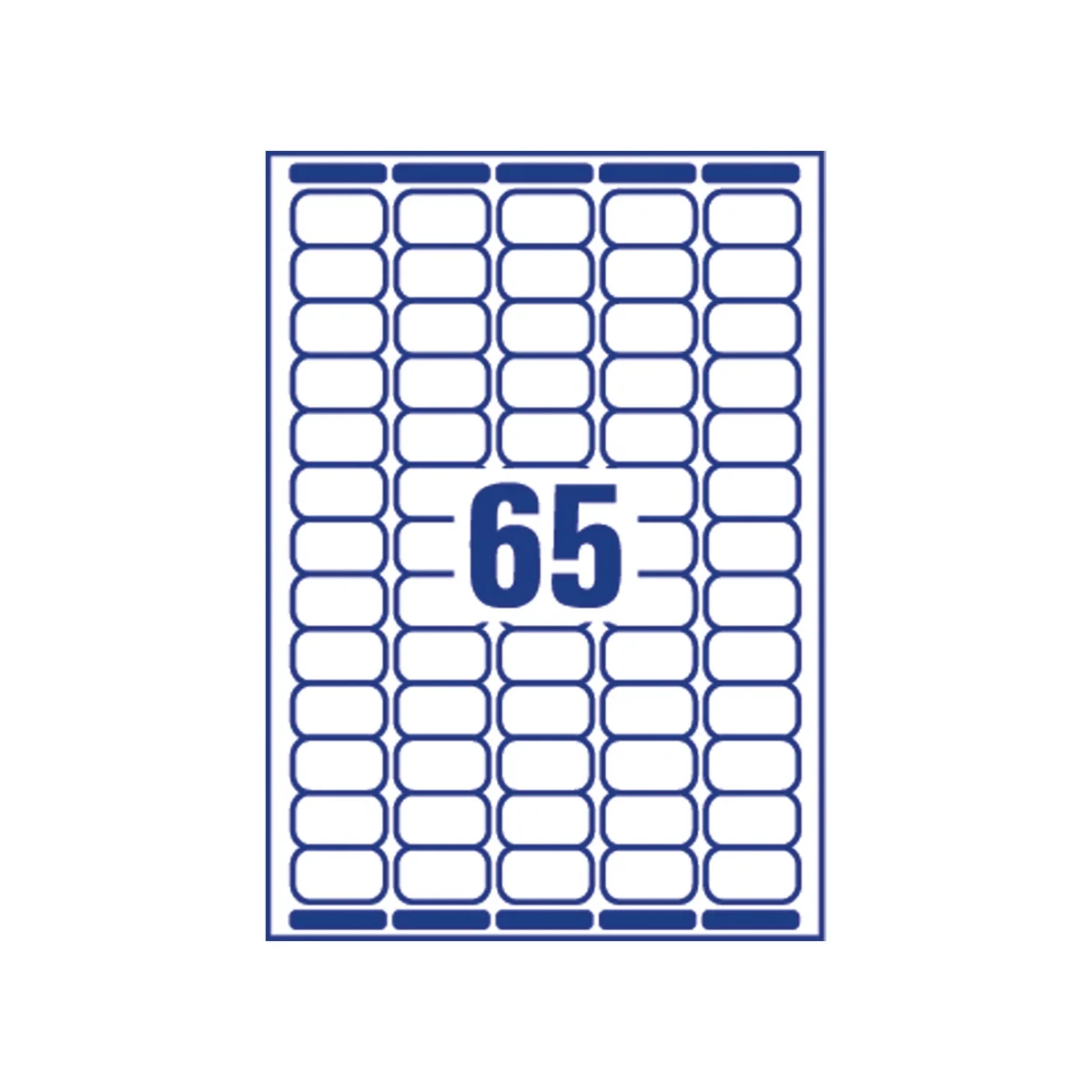 Avery Laser Labels 38.1x21.2mm (Pack of 6500) L7651H - Image 3