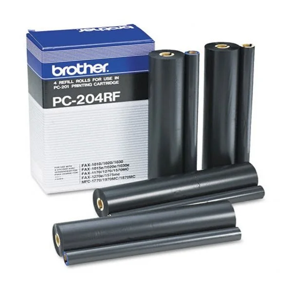 Brother PC-204RF Thermal Transfer Ribbon Refill Black (Pack of 4) PC204RF - Image 2